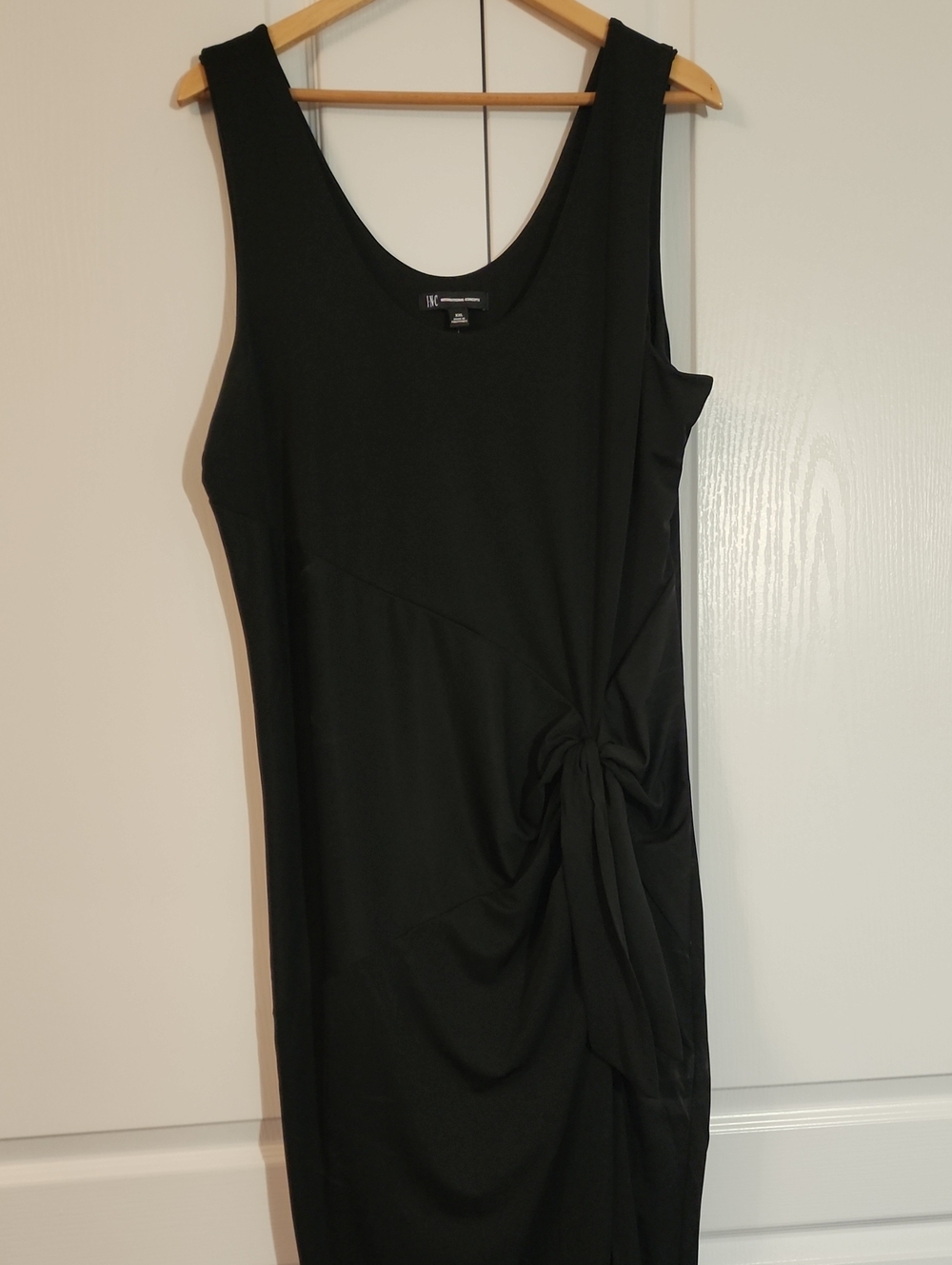 INC New Sleeveless Knot-Front Midi Dress. Very slimming !